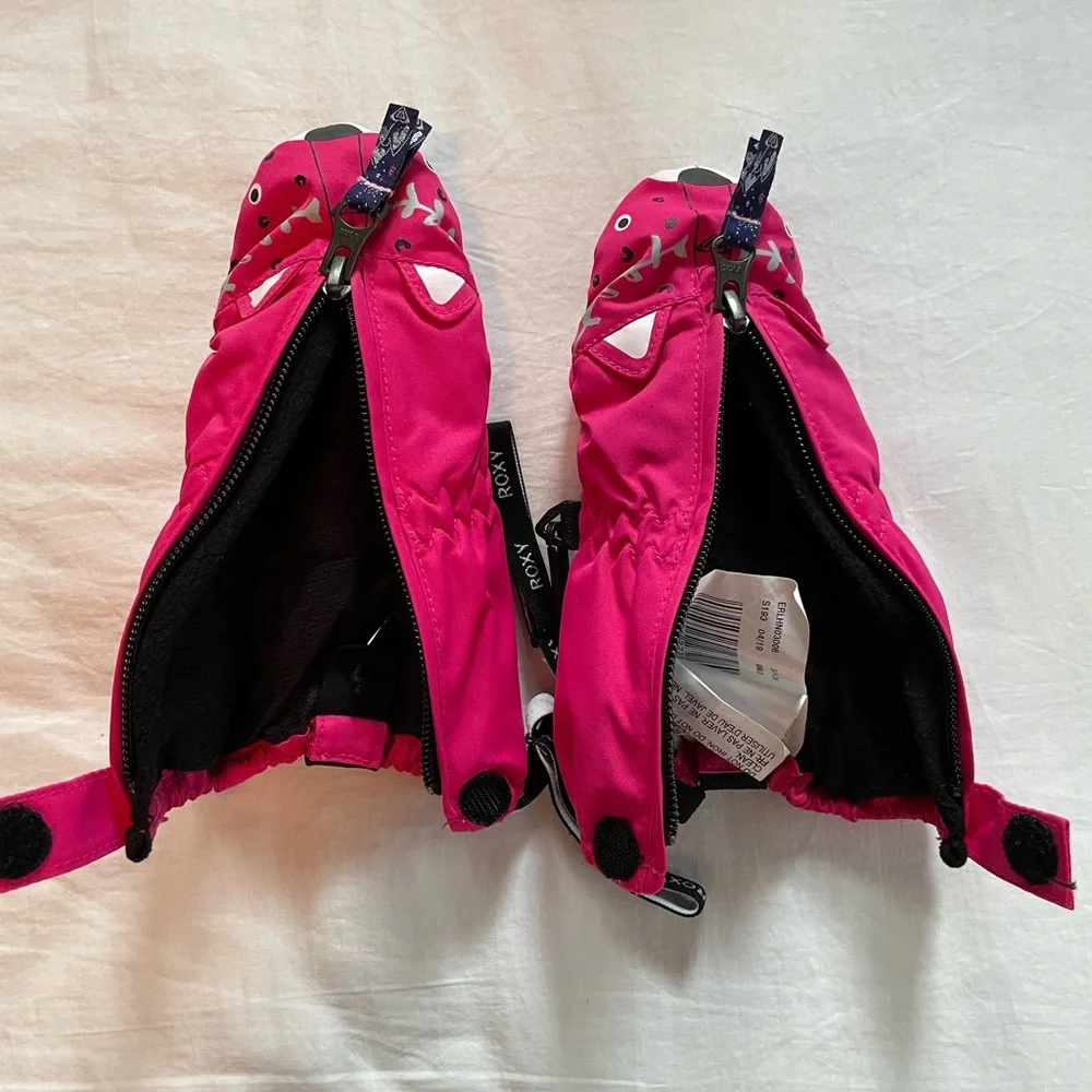 Roxy Fuchsia Toddler Mittens